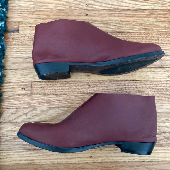 Sevilla Smith burgundy boots with black sole - Picture 7 of 10